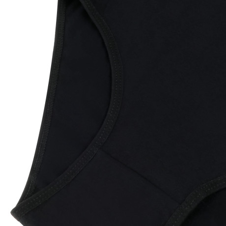 GALANTE Трусы женские макси с высокой талией, р.48, 95%хлопок, 5%спандекс, черный, НБ25-13