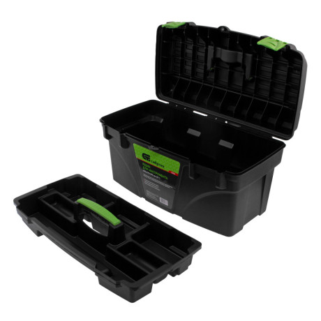 Ящик для инструмента, 530 х 275 х 290 мм, 21", пластик Сибртех