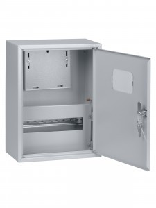 TDM щит (корпус) метал. ЩУРН-1/12 (400х300х145), окно, IP31 народный SQ0905-0801