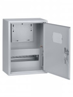 TDM щит (корпус) метал. ЩУРН-1/12 (400х300х145), окно, IP31 народный SQ0905-0801