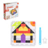 ИГРОЛЕНД Мозаика из блоков 3в1, 15х16х4 см, ABS, 3 дизайна