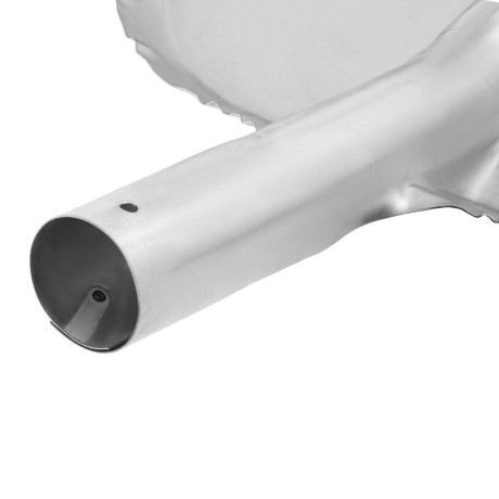 Лопата для уборки снега стальная оцинкованная, 320 х 340 мм, без черенка,