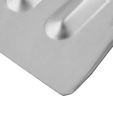 Лопата для уборки снега стальная оцинкованная, 320 х 340 мм, без черенка,