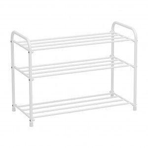Подставка д/обуви Альфа23 (3полки) 65*30*48см (Белый) ПДОА23Б под заказ ЗМИ