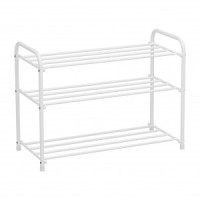 Подставка д/обуви Альфа23 (3полки) 65*30*48см (Белый) ПДОА23Б под заказ ЗМИ