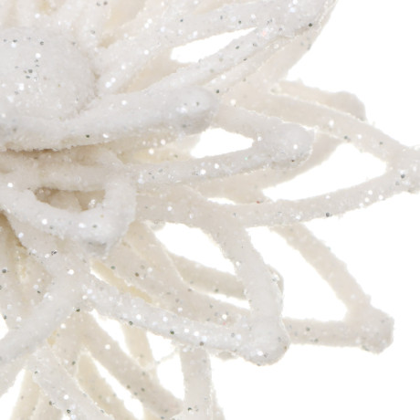 СНОУ БУМ Цветок 1 шт, 9 см, пластик, 26-819