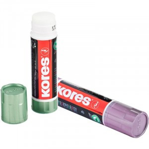 Клей-карандаш 20г Kores Metallic Style, цвета корп в асс 12212 Арт.1536752