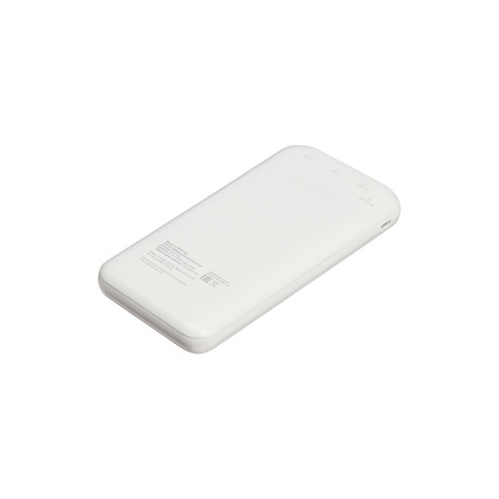 FORZA Аккумулятор мобильный, 10000мАч, 2xUSB-A, 1xUSB-C, 1xMicro-USB, ребристый, 10W, белый