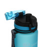 Бутылка спортивная для воды с поильником тм BY SPORT, 600мл, 23x6см, PC, силикон, 4 цвета