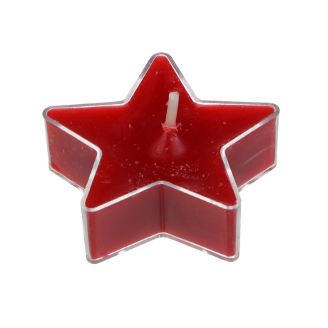 Свеча чайная тм LADECOR 5х4,5х2 см, парафин, воск, пластик, 6 видов