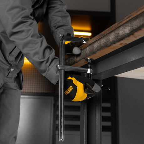 Струбцина F-образная, 120x300мм, кованая Denzel