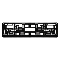 ЕРМАК / NG Рамка номерного знака, пластик, 53,6x13,1см, черная