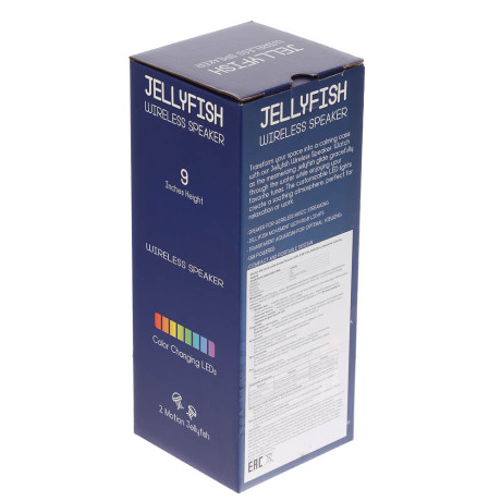 BY Светильник-ночник Медузы, 0.6W, USB/3*AA, D10x28 см, 8 режимов, пластик, черный