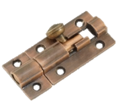 Задвижка для дверей Милан 60мм бронза