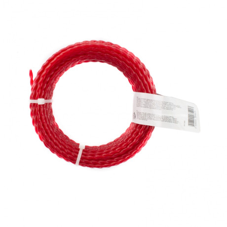 Леска для триммера овальная витая, 3.0 мм х 10 м, Сибртех