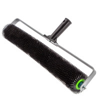 Валик игольчатый для наливных полов с рамой, острая игла, 500 мм Сибртех