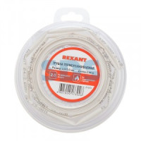 REXANT Трубка термоусадка ТУТ 4/2 мм белая, l ролика=2.44м (8ft) BL 29-0011