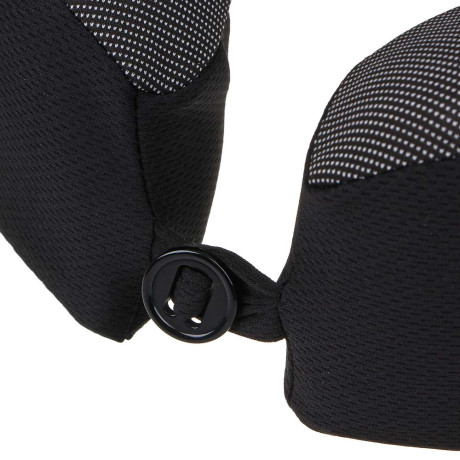 ЕРМАК Подушка для путешествий, u-образная, черная