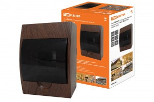 TDM бокс (корпус) пластик ЩРН-П- 6 мод. наружный бук IP41 SQ0901-0020