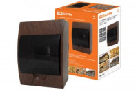 TDM бокс (корпус) пластик ЩРН-П- 6 мод. наружный бук IP41 SQ0901-0020