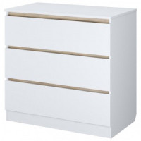 Комод Polini kids Simple 1980,  белый-вяз (мест 2)