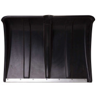 Лопата снегоуборочная пластмассовая ЦИКЛОН оцинкованная планка D32 480*360/10