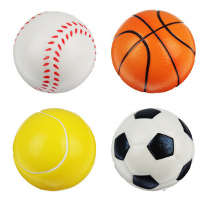 Мяч &quot;Спорт&quot;, ПВХ, 7,6см, 4 дизайна