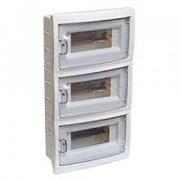 STEKKER Бокс встр. с дверцей 36 мод., пластик, IP40, серия Standart EBX50-2/36-40 39656