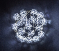 Гирлянда &quot;Снежинки&quot; 20LED бел. 2,3м., 2xR6, бел. пров. IP20, NGF-DM001-20СW-2AA Navigator 14049