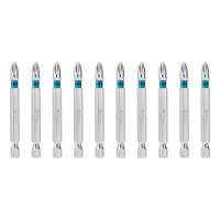 Бита PH2х70мм, сталь S2, шестигр., 10 шт. Gross