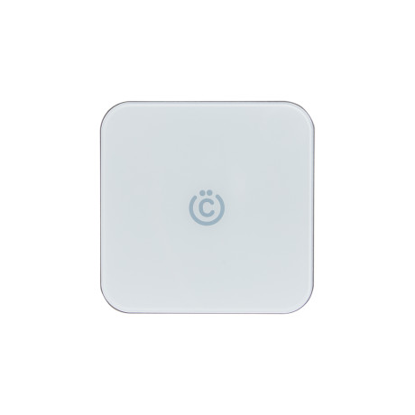 ВСЁГАЗИН Беспроводное зарядное устройство Qi, 15W, быстрая зарядка, стеклян.паналь, серый