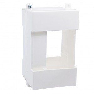 Bylectrica бокс (корпус)  пластик. БОМ-2, 3 мод. для опломбировки оборудования на DIN-рейке