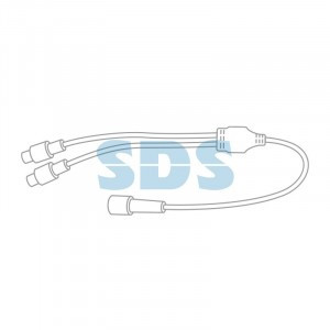 Разветвитель -Y д/гирлянд ул. Professional (1 вход, 2 выхода) белый ПВХ Neon Night 315-404