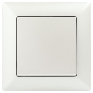 ЭРА Intro Solo выкл. СУ, 1 кл, 10A, перламутр, 250В, IP20, 4-101-06 2543