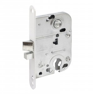 АЛЛЮР Замок врезной б/руч  2018 WW белый B2B б/о (50,10)