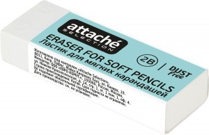 Ластик Attache Selection в картонном держателе 1019192