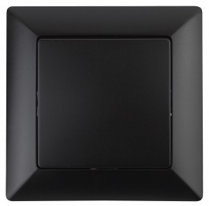 ЭРА Intro Solo выкл СУ 1 кл (перекл. перекрестн.) 4-108-05, антрацит 53621