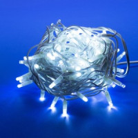 Гирлянда-нить улич. ULD-S1000-120/SWK 120LED белый 10м, соед. 6 мод., пров. прозр Uniel