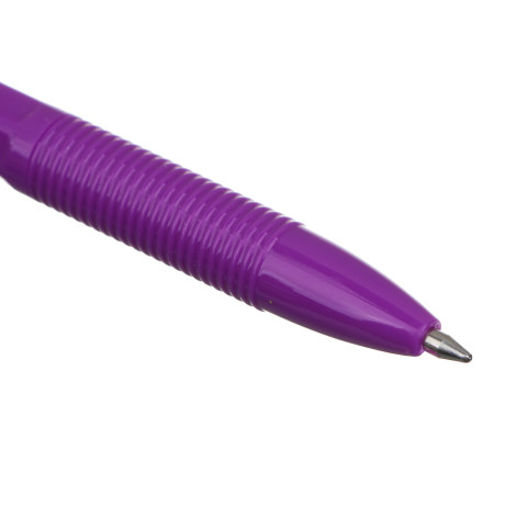 Ручка шариковая ClipStudio синяя, наконечник 0,7 мм, четыре цвета корпуса