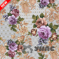 Клеенка 140*20 ДЕКОРАМА 230С (букет,кружево)ТУРЦИЯ