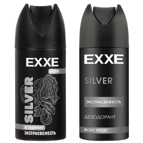 Дезодорант аэрозоль мужской EXXE MEN SILVER, 150мл