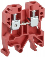 IEK Клемма винтовая КВИ-6мм2 красная YZN30-006-K04