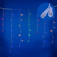Гирлянда-бахрома ул. св/д мерцание 25м 440 LED провод прозрач ULD-B25006-440/TTK MULTI IP44 Uniel