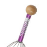 Массажер тм BY SPORT, 22см, металл, дерево, 4 цвета