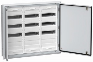 IEK TITAN 5 щит (корпус) метал. ЩРв-144 (3х48) 755х885х130 встраиваемый белый IP54 TI5-50-V-3X048-31