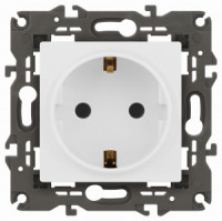 ЭРА Elegance мех. роз. СУ 1 мест. (земля) 16A 250В белый матовый 14-2101-01М 65800