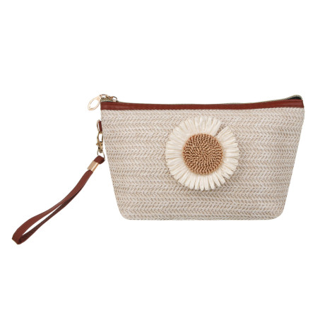 Косметичка трапеция тм ЮL Sunflower, полиэстер, 22х13х7см, 2 цвета