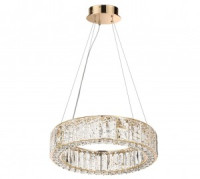 ODEON LIGHT 5071/60L HALL ODL24 493 зол./прозр./мет/хрусталь/стекло Люстра LED 60W 3700K VERSION 96