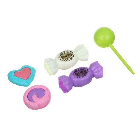 ИГРОЛЕНД Набор игровой "Играем в магазин", касса со сладостями, PP, ABS, 12х5,5х21 см