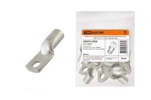 TDM Наконечник медный луженый ТМЛ 120-16-17  S=120мм2 dст.=16мм dхв.=17мм цена за шт (10шт) (10!) SQ